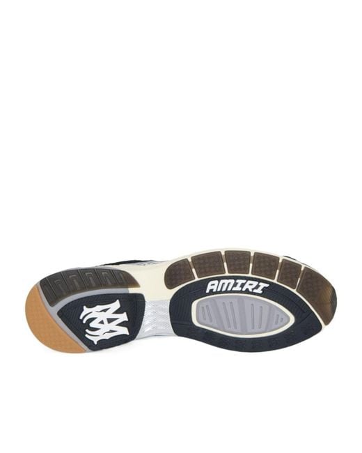 Amiri Black M Tech Logo Patch Sneakers for men