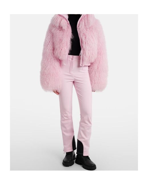 CORDOVA Pink Nozawa Shearling Jacket