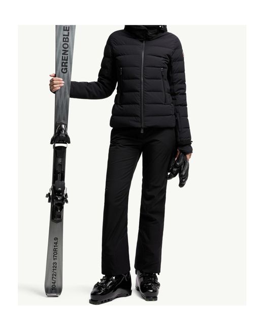Moncler Blue Lamoura Hooded Down Ski Jacket