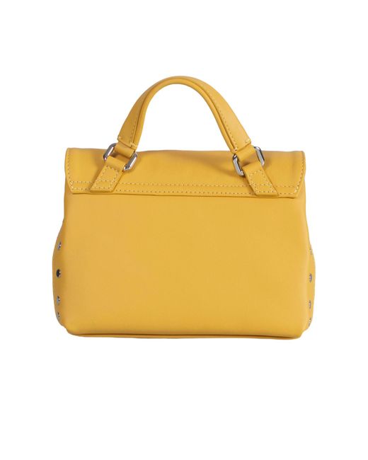 Zanellato Yellow Twist Hook Postina Saeta Baby Tote Bag
