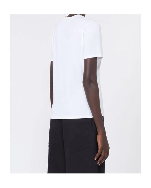 Sportmax White Short-Sleeved T-Shirt
