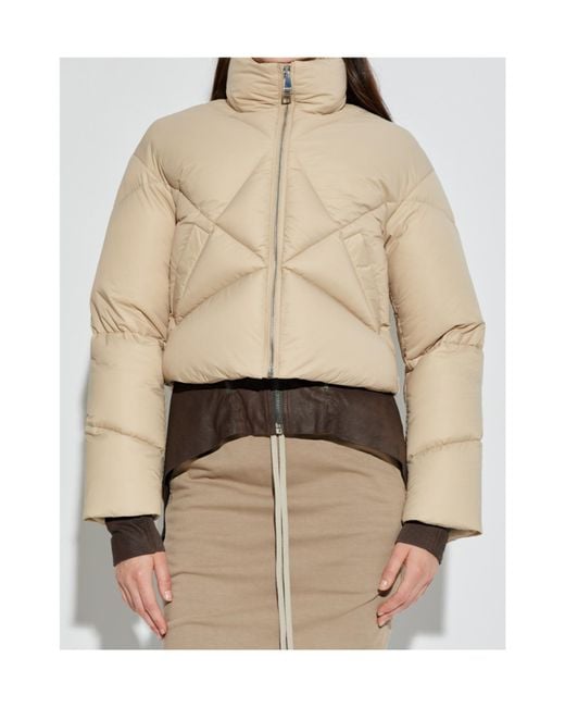 Khrisjoy Natural Stand Collar Insulated Jacket