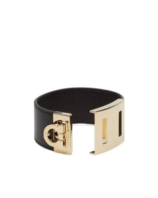 Ferragamo Multicolor Gancini Pattern Bracelet