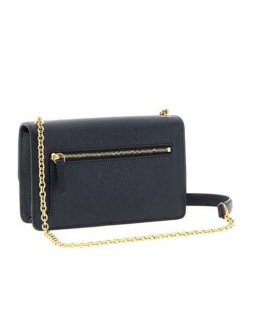Mulberry Blue Small 'Darley' Shoulder Bag