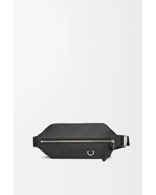 Loewe Black Convertible Chest Bag for men