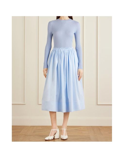 Gabriela Hearst Blue Browning Sweater