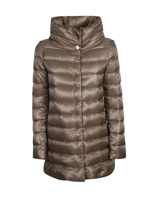 Herno Brown Padded Coat