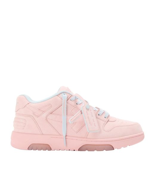 Off-White c/o Virgil Abloh Pink Outofoffice Low-Top Trainers for men