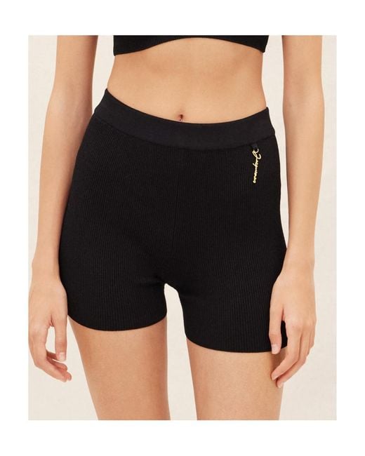 Jacquemus Black Pralu Shorts