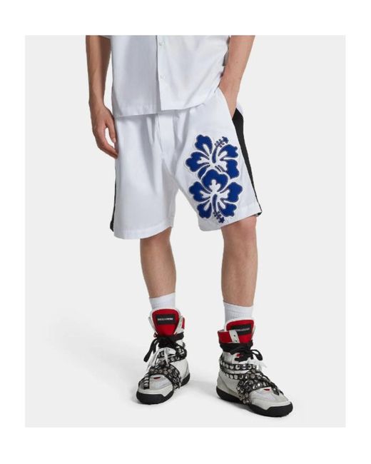 DSquared² Multicolor Muay-Thai Boxer Shorts for men