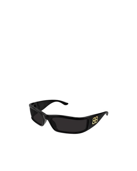 Balenciaga Black Eyewear Sunset Rectangle Sunglasses for men