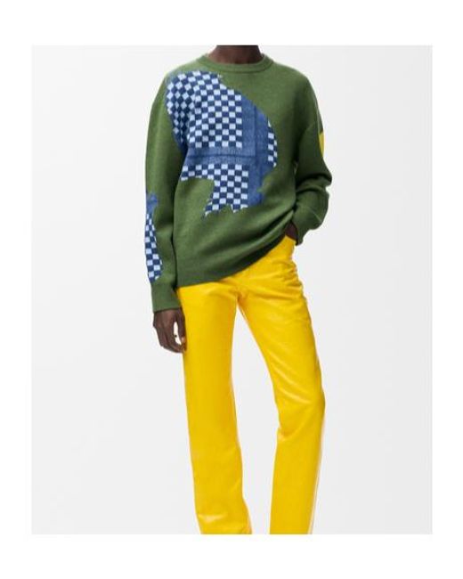 Loewe Green Sweater for men