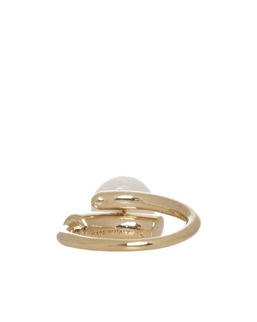 Chloé White Pendant Ring