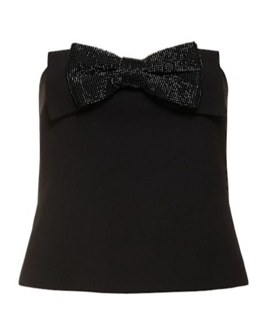 Self-Portrait Black Tube Top
