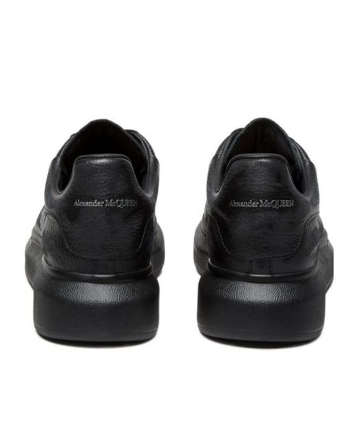 McQueen Black Oversized Sneaker for men