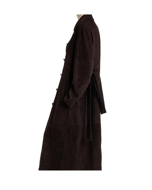 The Row Black Long-Sleeved Coat