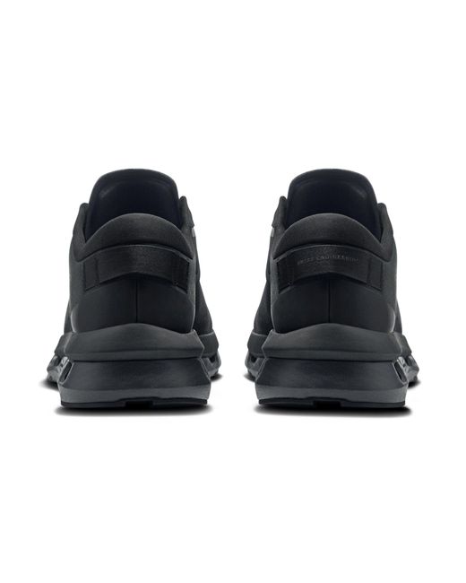 On Shoes Black Lace-Up Sneakers