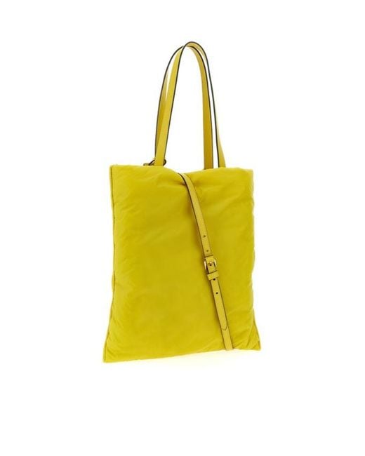 Moschino Yellow Smiley Shopping Bag