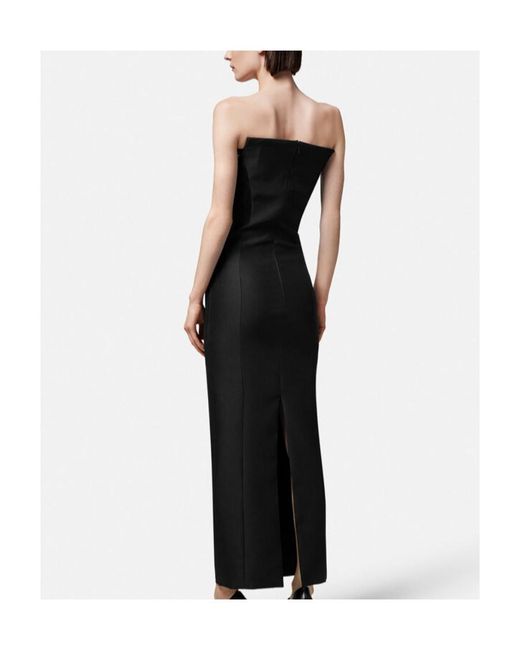 Versace Black Medusa '95 Sleeveless Maxi Dress