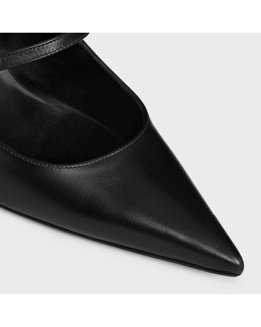 Céline Black Judy Strappy Pump