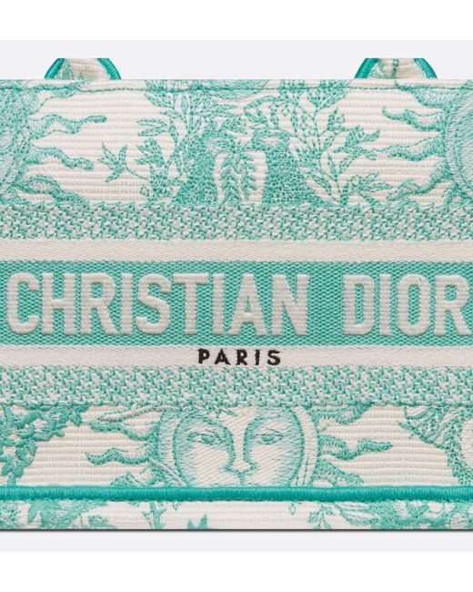 Dior Green Iviera East-West Book Tote