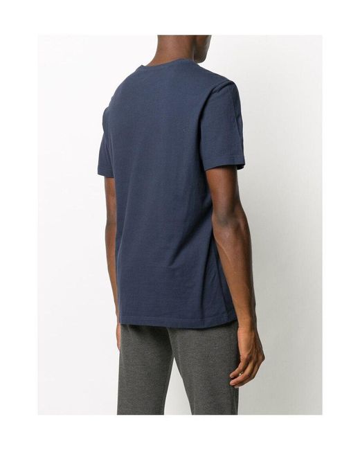 Dondup Blue Basic T-Shirt for men