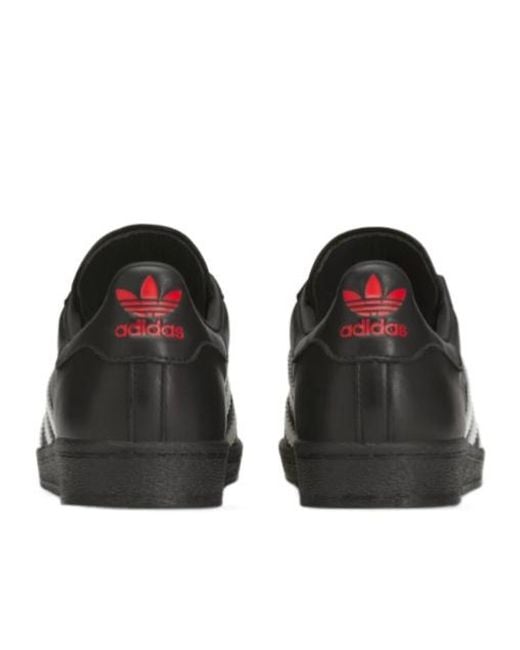 Adidas Originals Black X Willy Chavarria Superstar Low-Top Sneakers for men