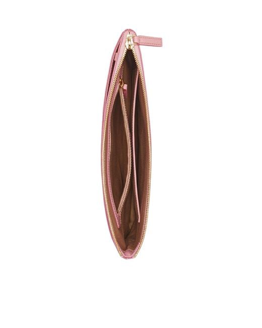 MCM Pink Visetos Pouch