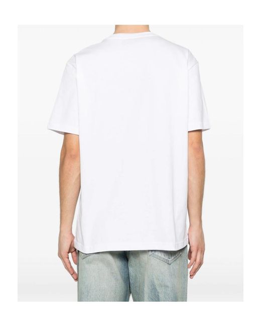 Iceberg White Logo T-Shirt for men