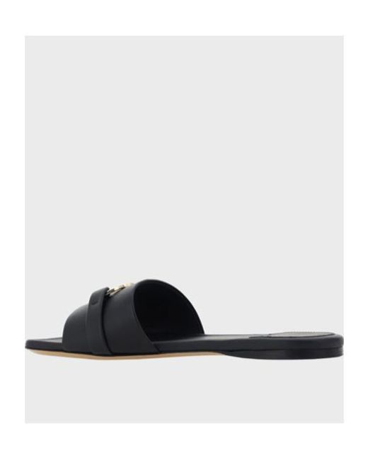 Ferragamo Multicolor Flat-Bottomed Sandals