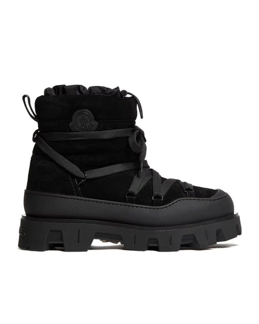 Moncler Black Peak Après Ankle Boots for men