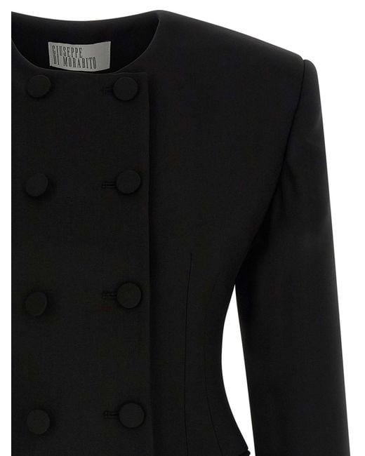 GIUSEPPE DI MORABITO Black Blazer Dress