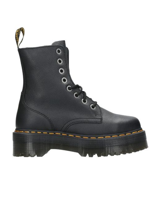 Dr. Martens Black Jadon Pisa Platform Sole Boots for men