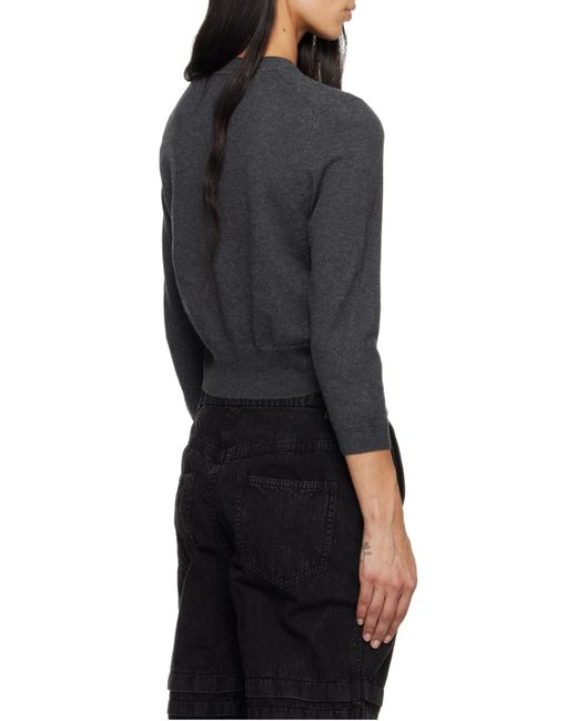 Isabel Marant Blue Isabel Marant Étoile Lona Crewneck Cardigan