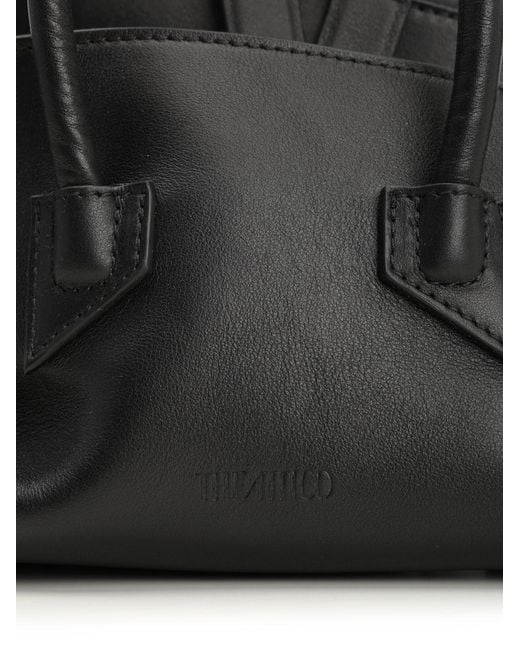 The Attico Black The La Passeggiata Mini Top Handle Bag