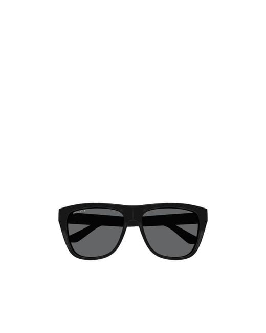 Gucci Black Eyewear Aviator Frame Sunglasses for men