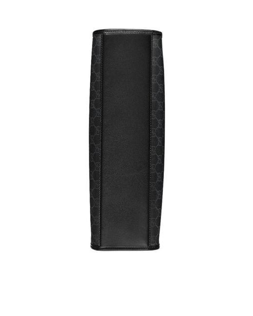 Gucci Black Interlocking G Medium Tote Bag for men