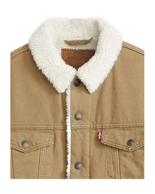 Levi's Natural Type Iii Sherpa Trucker Jacket for men