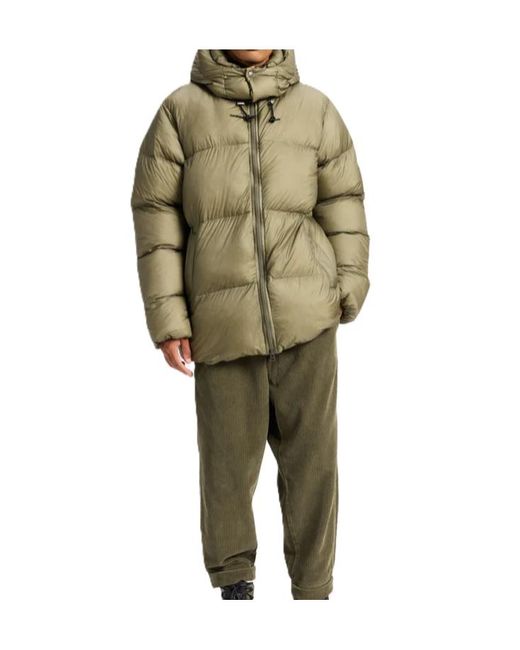 Pyrenex Green Shift Hooded Ripstop Jacket for men