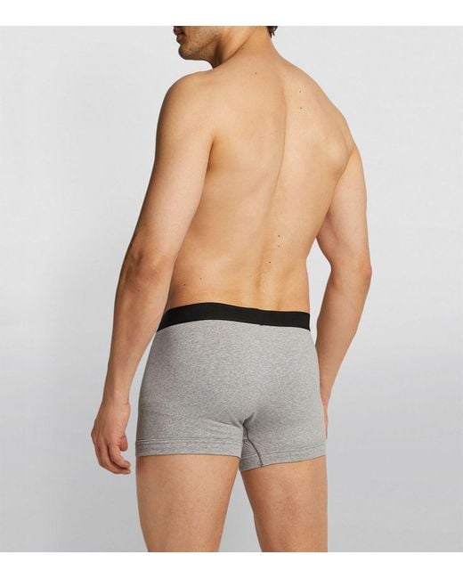 Tom Ford Gray Logo Waistband Pack Of Two Boxers for men