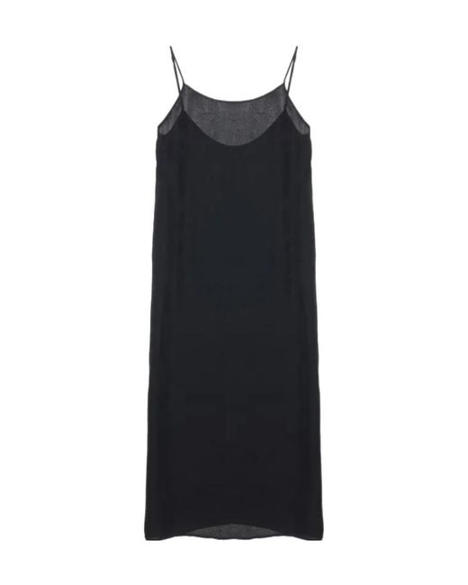 Uma Wang Black Anaya Maxi Dress