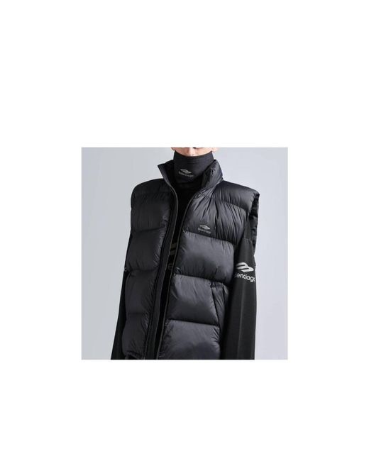 Balenciaga Blue 3B Sports Icon Neck Scarf for men