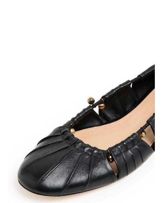 Chloé Black Luna Ballet Flats