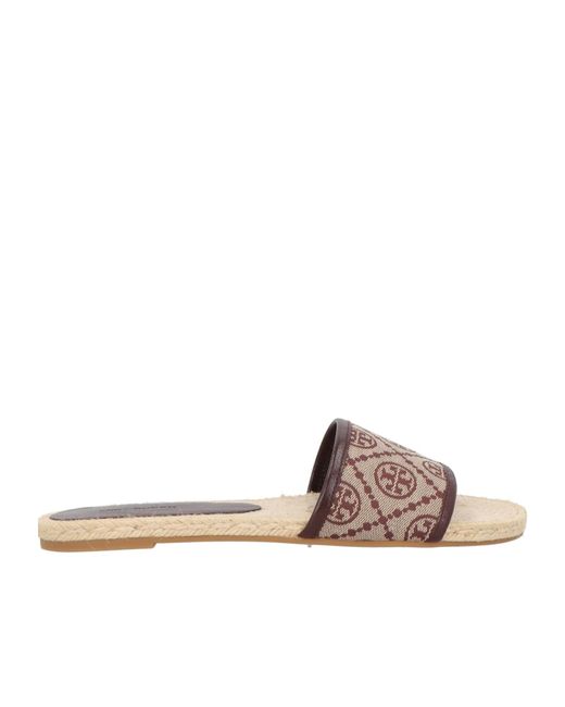 Tory Burch Brown Leopard-Print Espadrilles