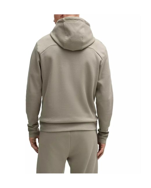 Boss Gray Boss Signature Logo Jogging Bottoms for men