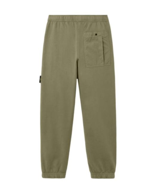 Stone Island Green Regular Fit Pants for men