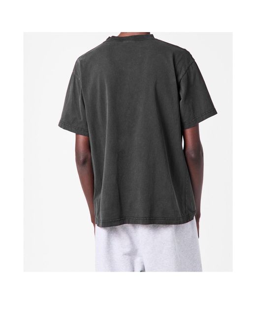 Balenciaga Black Regular Fit T-Shirts for men