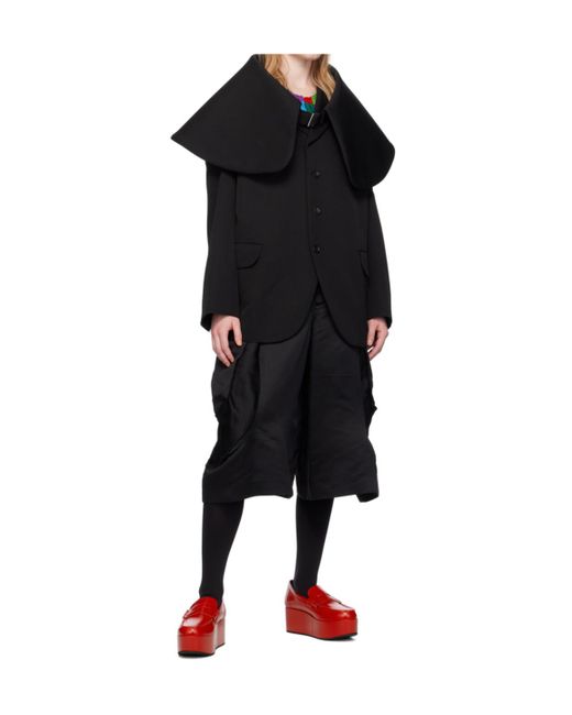 Comme des Garçons Black Elastic Waist Shorts
