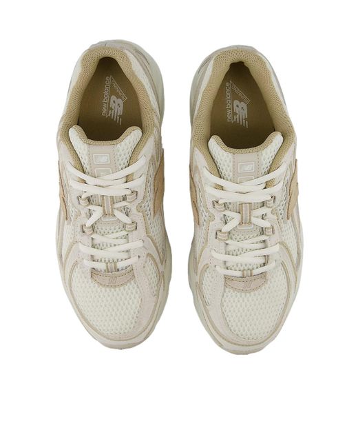New Balance Gray 740 Lace-Up Sneakers for men