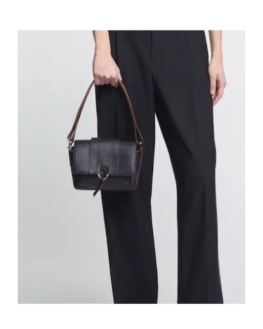 Hogan Black Trend Flap Bag
